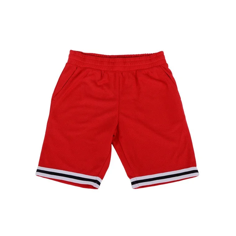 ---Red Basketball Short, Size 7