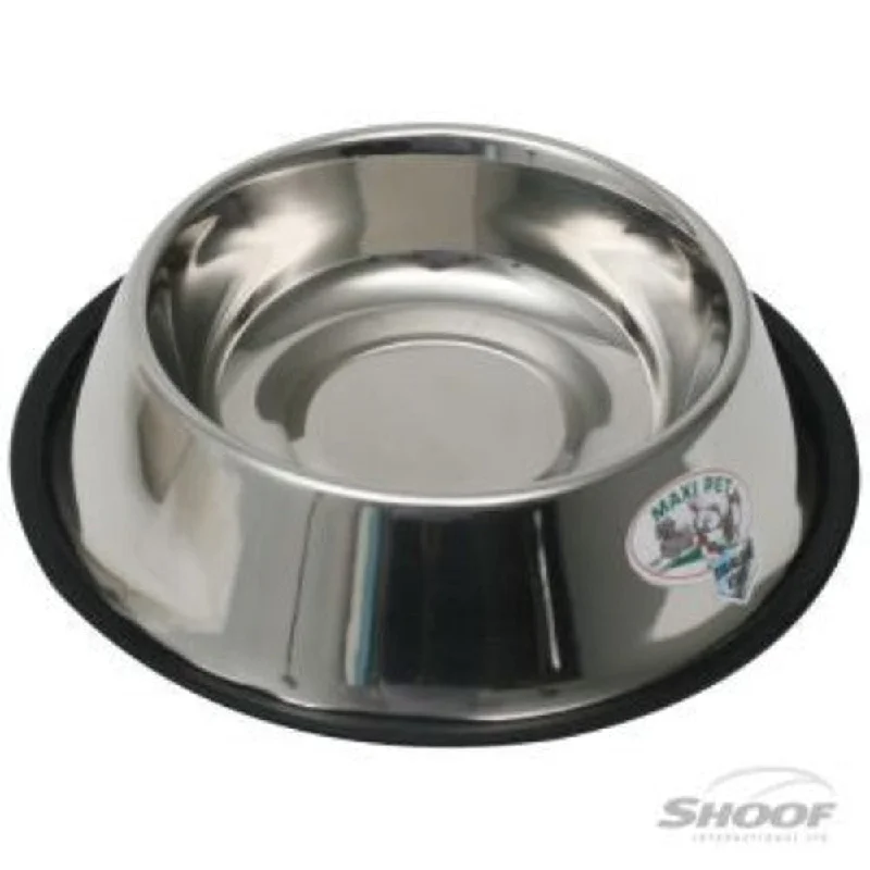 Pet ProductsPet Bowl Stainless Non-tip 17cm/900ml