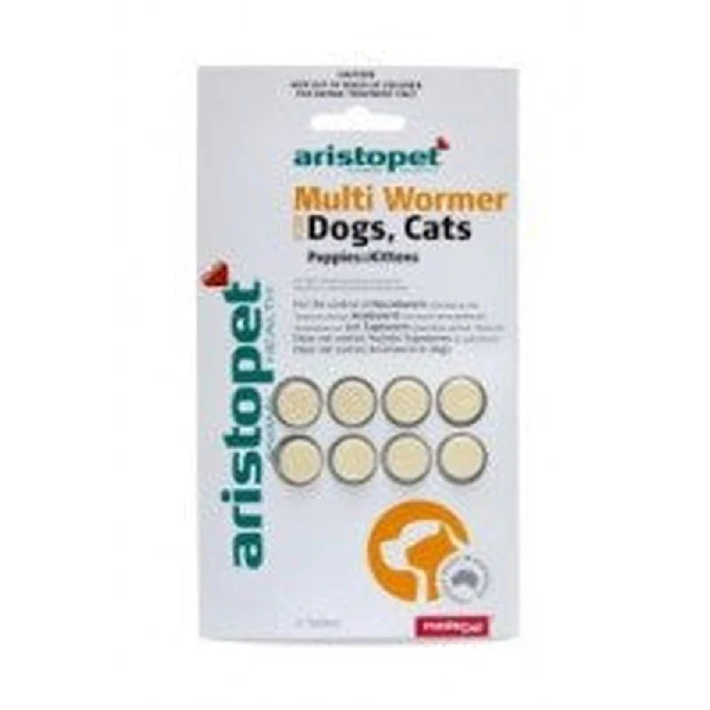 - Pet monitor with cameraAristopet Multi Wormer Tablets 8's Dogs & Cats