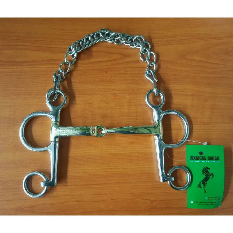 - Winter warm clothes for short-haired dogsSS Joint Pelham with Curb Chain 4.5" Bit (short link on l/h)