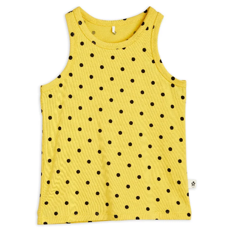 - Degradable pet feces bagMini Rodini Yellow Polka Dot Tank