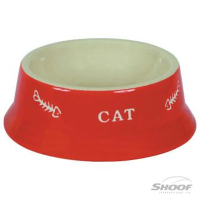 - Rabbit grass rack to prevent waste food boxPet Bowl Ceramic Cat 200ml