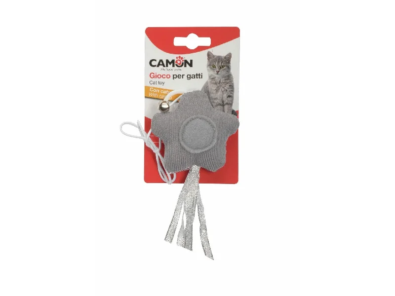 - Elderly dog ​​joint care mattressCat Toy - Shabby Star With Bell - Grey/Bronze