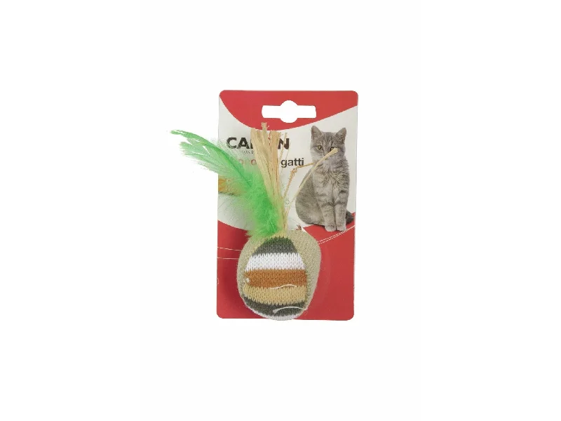 - Automatic induction pet water dispenserCat Toy - Feathered Ball