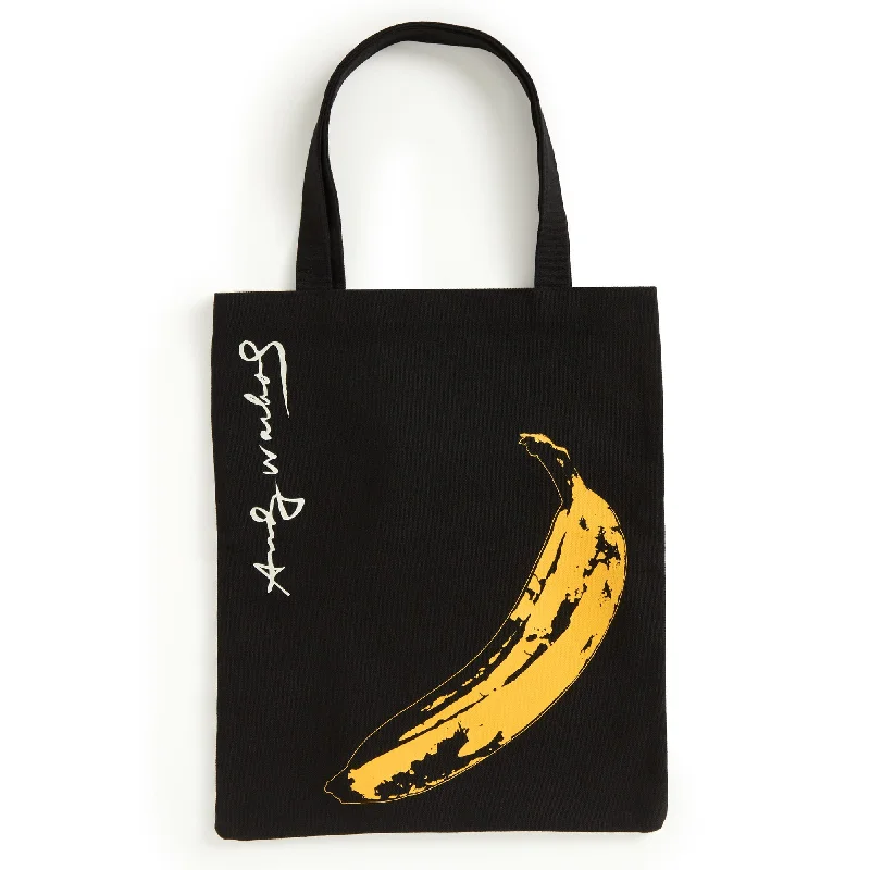 - Teething and chewing toys for puppiesWarhol Banana Canvas Tote Bag - Black