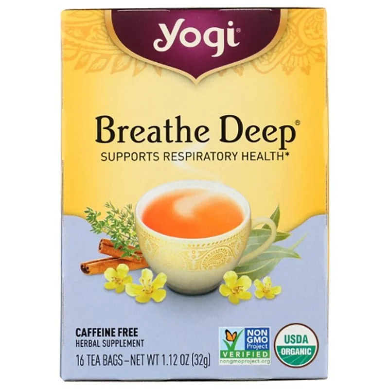 - Pet tear stain cleaning wipesYogi Tea - Breathe Deep Tea, 16 Bags, 1.1oz