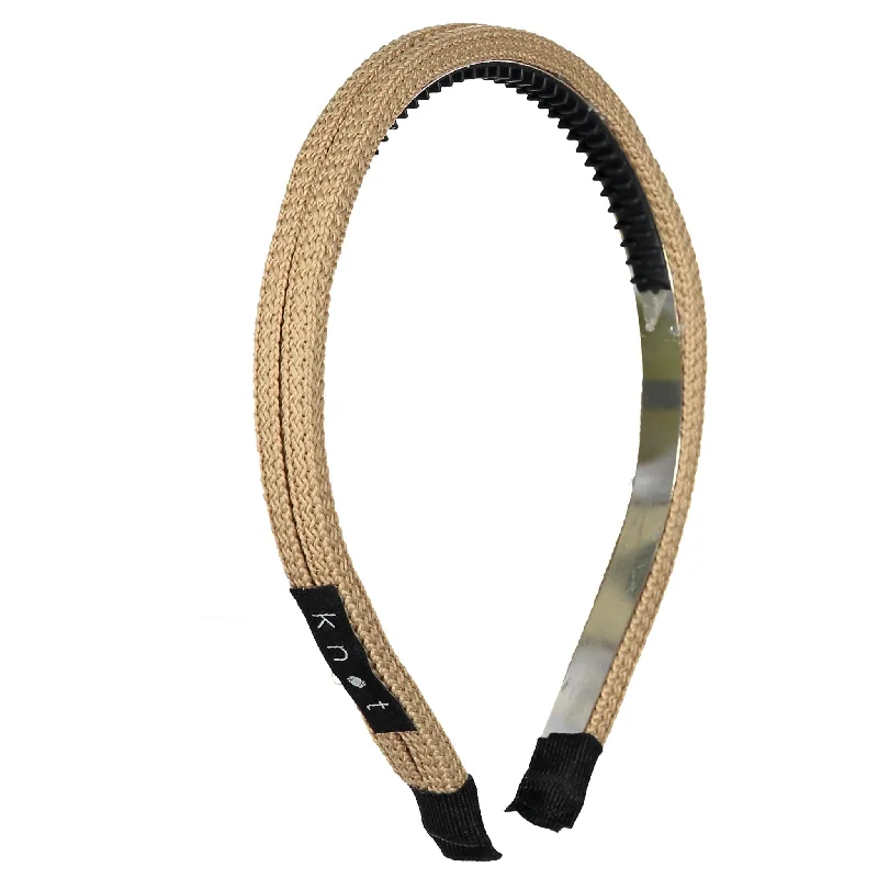 - Pet stroller can be taken on the planeKnot Hairbands Chic Headband // Sand