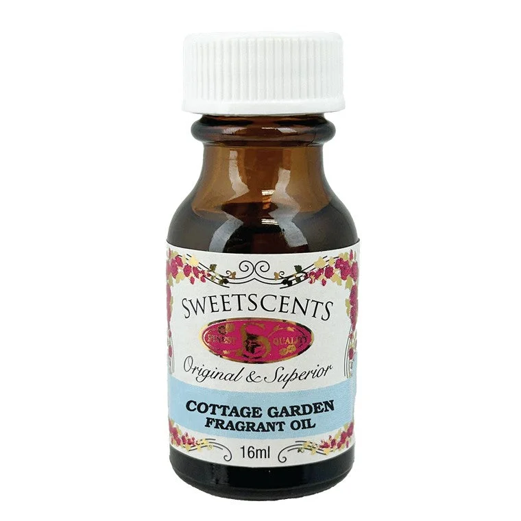 - Deodorizing cat litter tofu litterSweetscents Essential Oil, Cottage Garden, 16ml