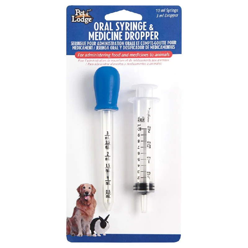 - Remote interactive pet feederNursing Kit Syringe & Dropper