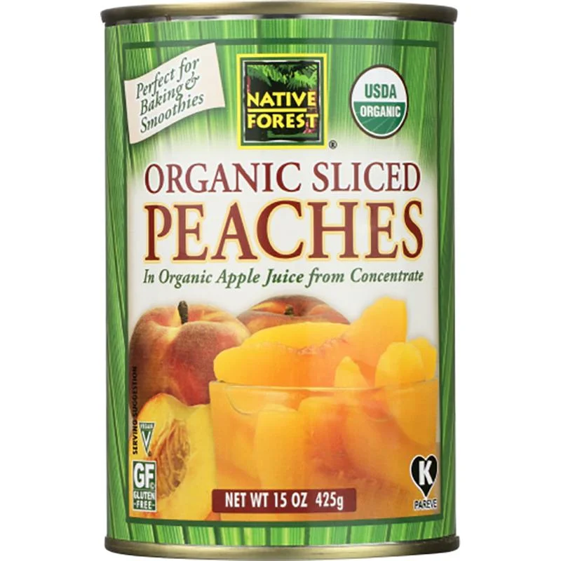 - Parrot climbing and standing wooden frameNative Forest - Peaches Sliced, 15oz