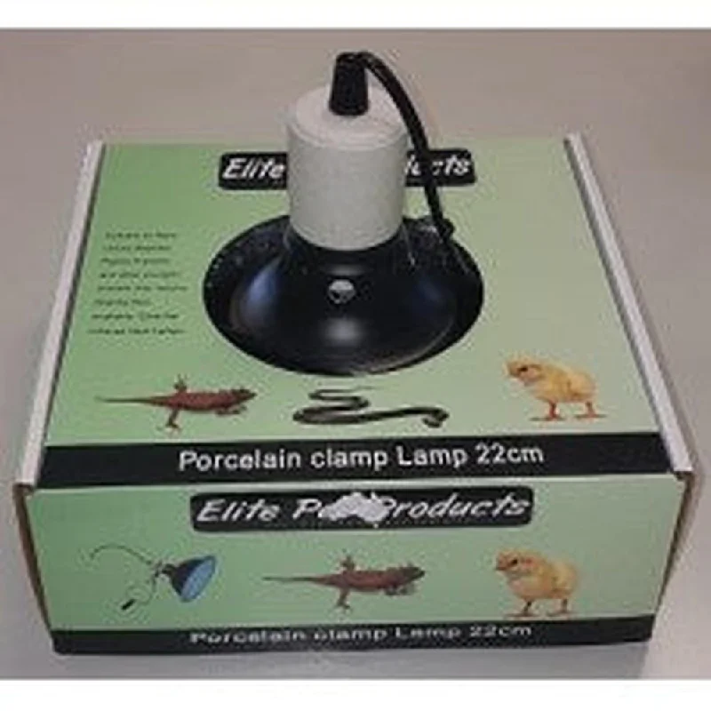 - Chinchilla cooling ice nest ceramic platePorcelain Heat Clamp Lamp 22cm