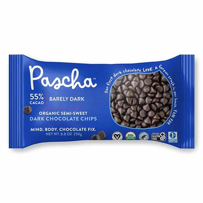 - ​​Christmas pet Christmas clothingPascha - 55% Cacao Organic Semi-Sweet Dark Chocolate Chips, 8.8oz