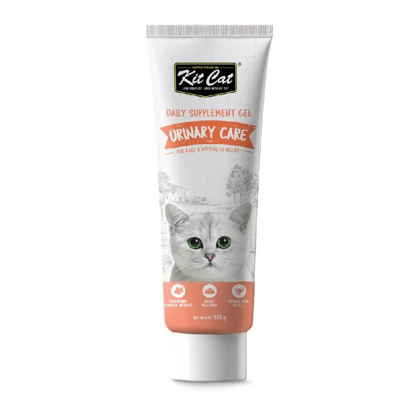    - Weight management cat food  Kit Cat Urinary Care Daily Nutritional Supplement Gel For Cats 120g