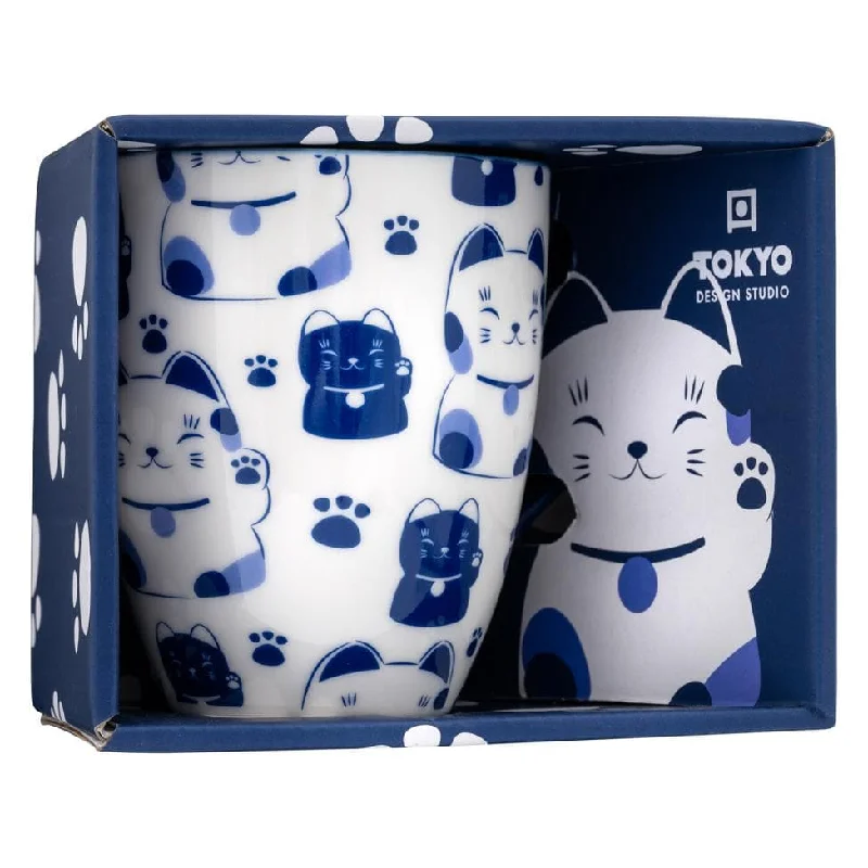    - Orijen cat food reviews  Tokyo Design Studio Kawaii Lucky Cat Mug (Blue)