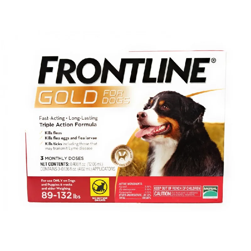  -Splash-proof food bowl AND Anti-choking slow food bowlFrontline Gold for Extra Large Dogs