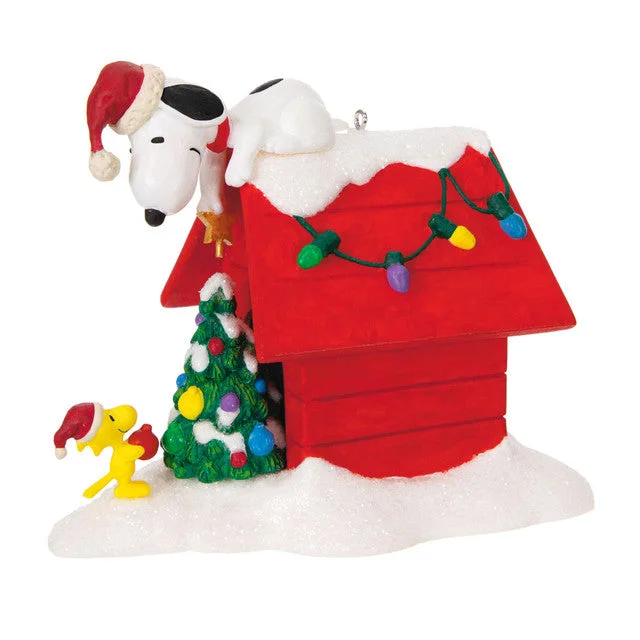 - Dog anti-slip matHallmark 2024 The Peanuts® Gang Deck the Doghouse Musical Ornament With Light