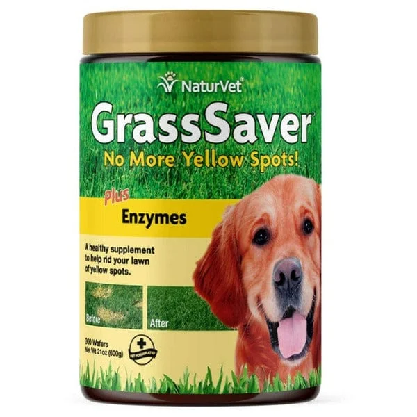 - Air box TSA certified check-inNaturVet GrassSaver (No More Yellow Spots!) Wafers for Dogs