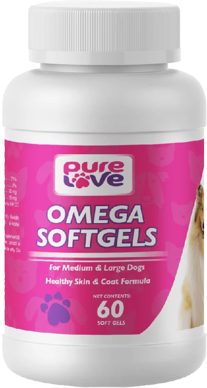 - Custom pet birthday cakePure Love Omega SoftGels for Medium and Large Dogs